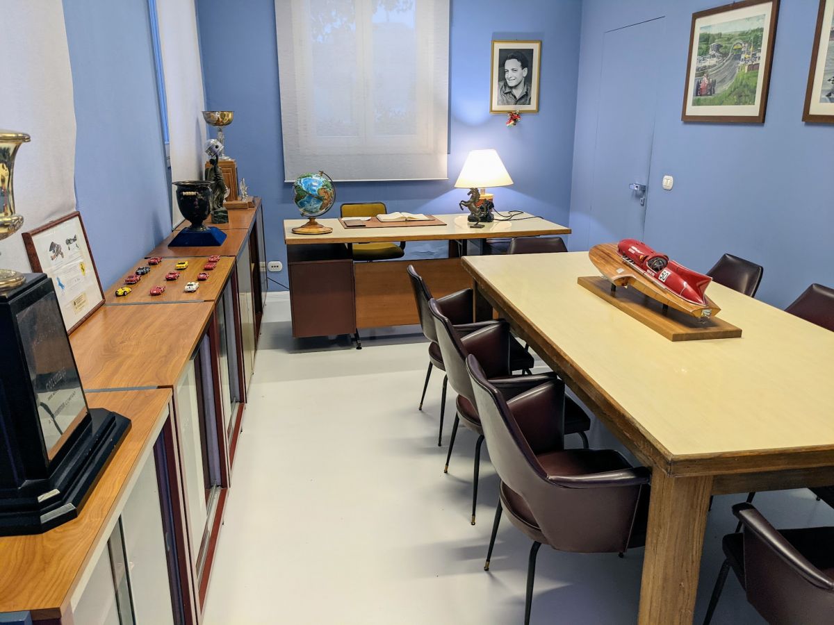 Office in Enzo Ferrari's childhood home