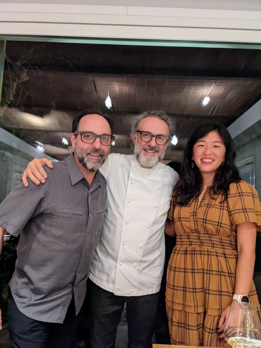 Me, Massimo, and our new friend from Philadelphia