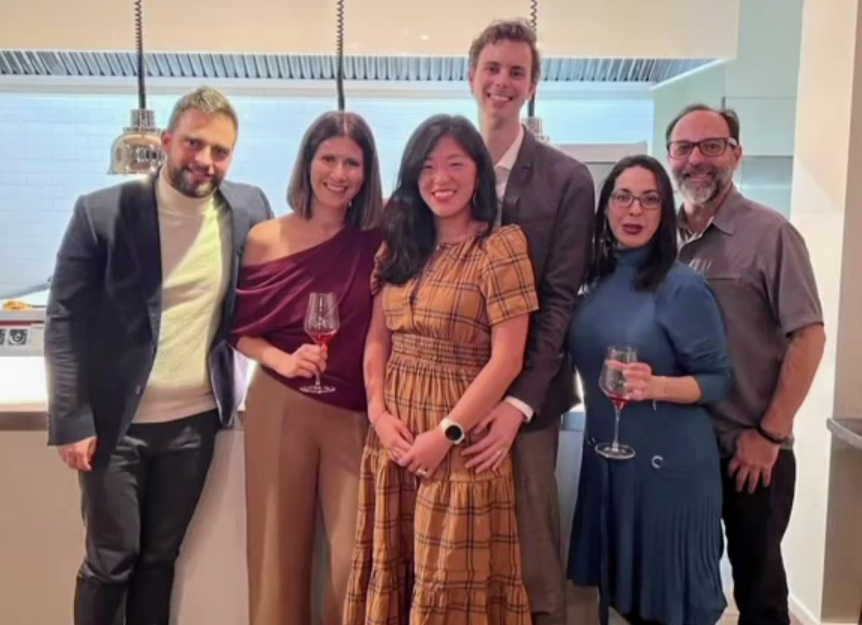 Us and our new friends from Greece and Philadelphia