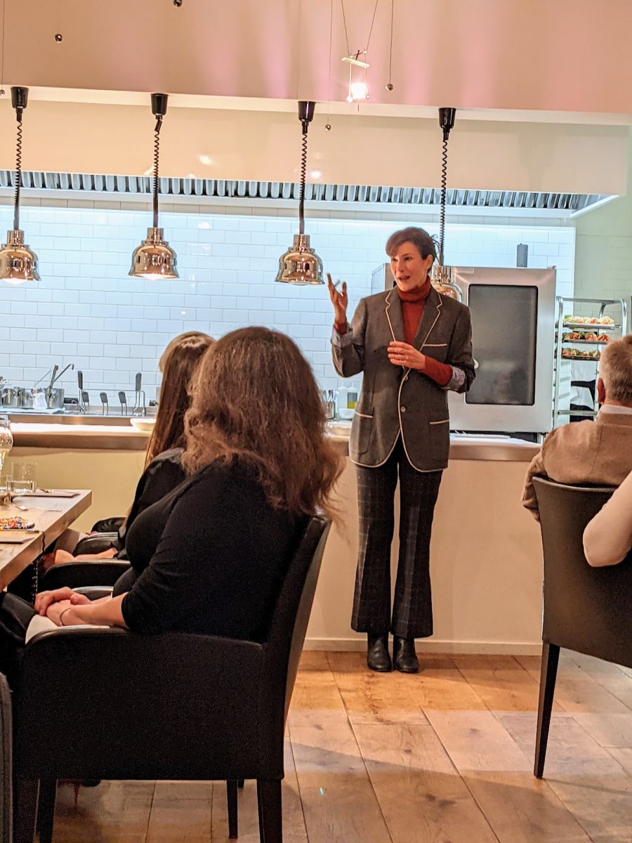 Lara, welcoming us to Francescana at Maria Luigia