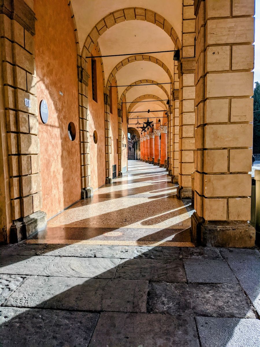 More of Bologna's famous porticos