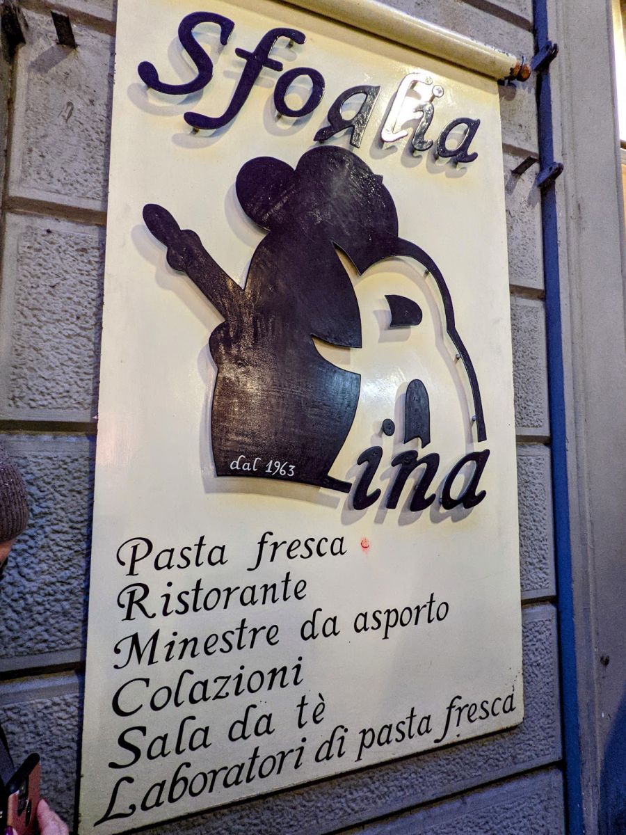 Sfoglia Rina sign