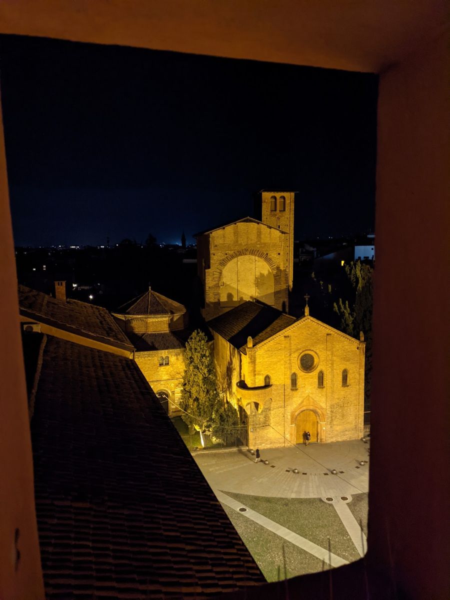 View of Piazza Santo Stefano