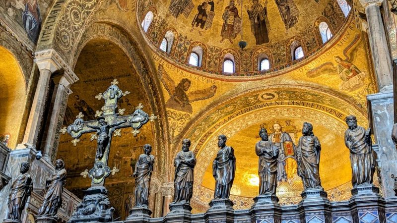 Inside Basilica San Marco