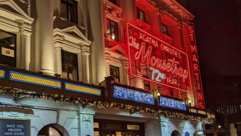 Exterior of St. Martin's Theatre