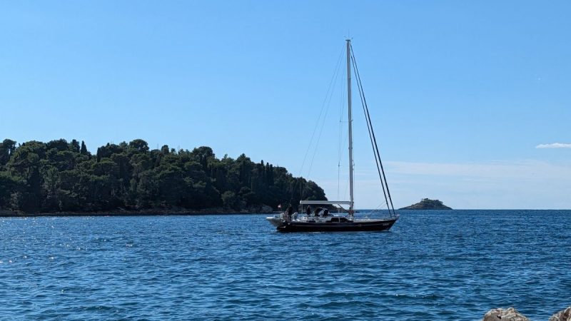Sailboat in Rovinj