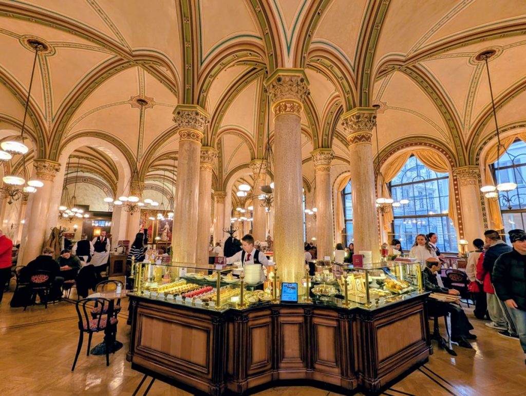Interior of Café Central