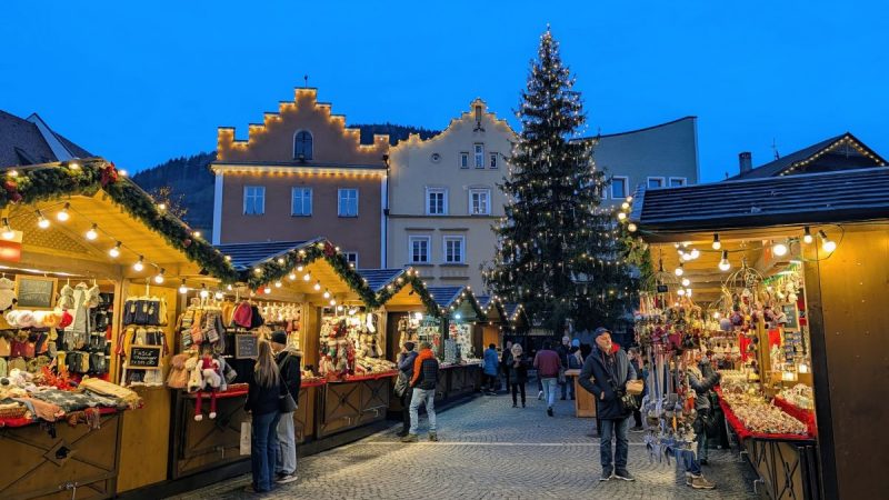 Christmas Market in Vipiteno, Italy
