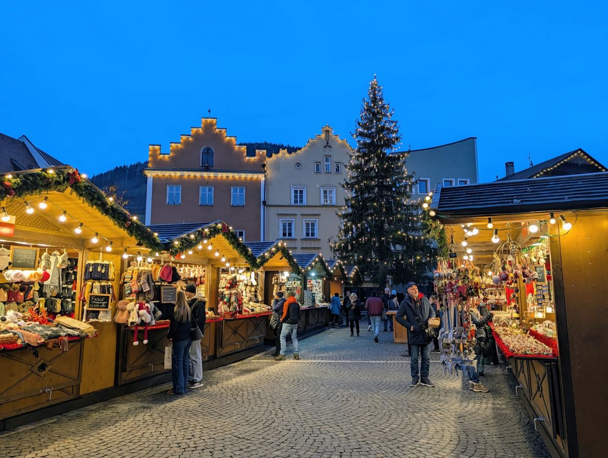 Christmas Market in Vipiteno, Italy