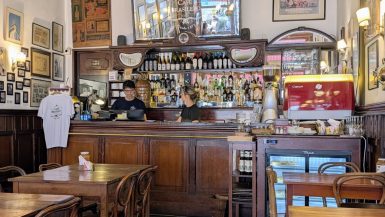 Inside Cafe Brasilero