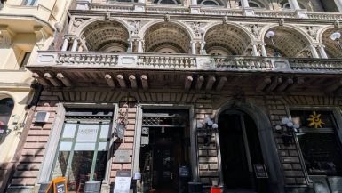 Front of La Corte restaurant