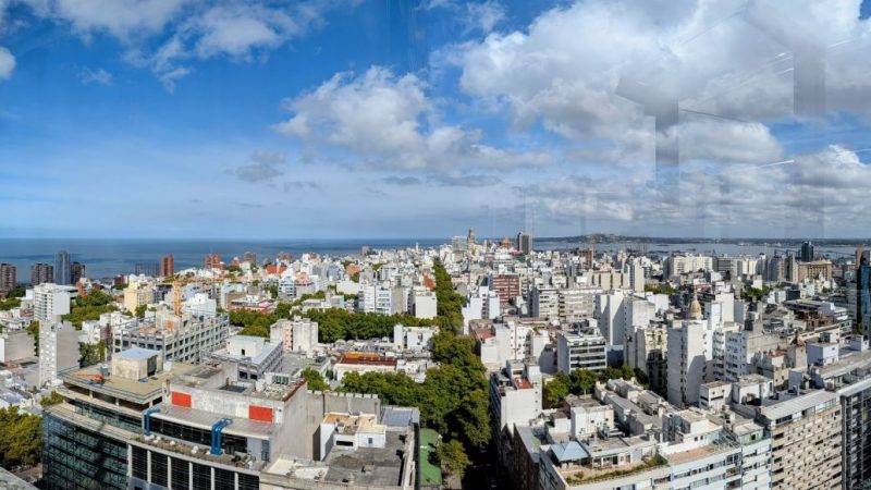 Panoramic view of Centro and Ciudad Viejo