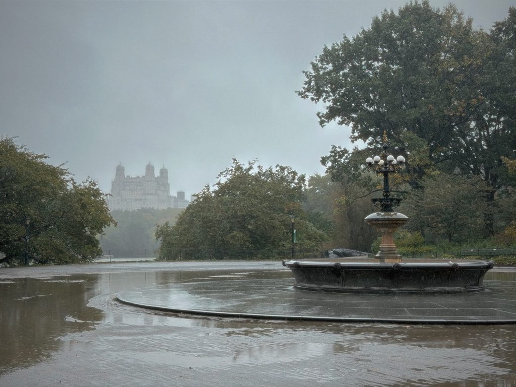 Cherry Hill Fountain in Central Park