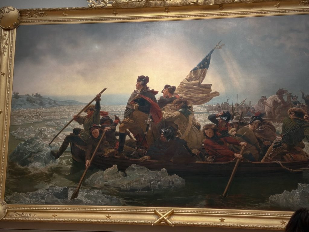 Washington Crossing the Delaware, by Emanuel Leutze